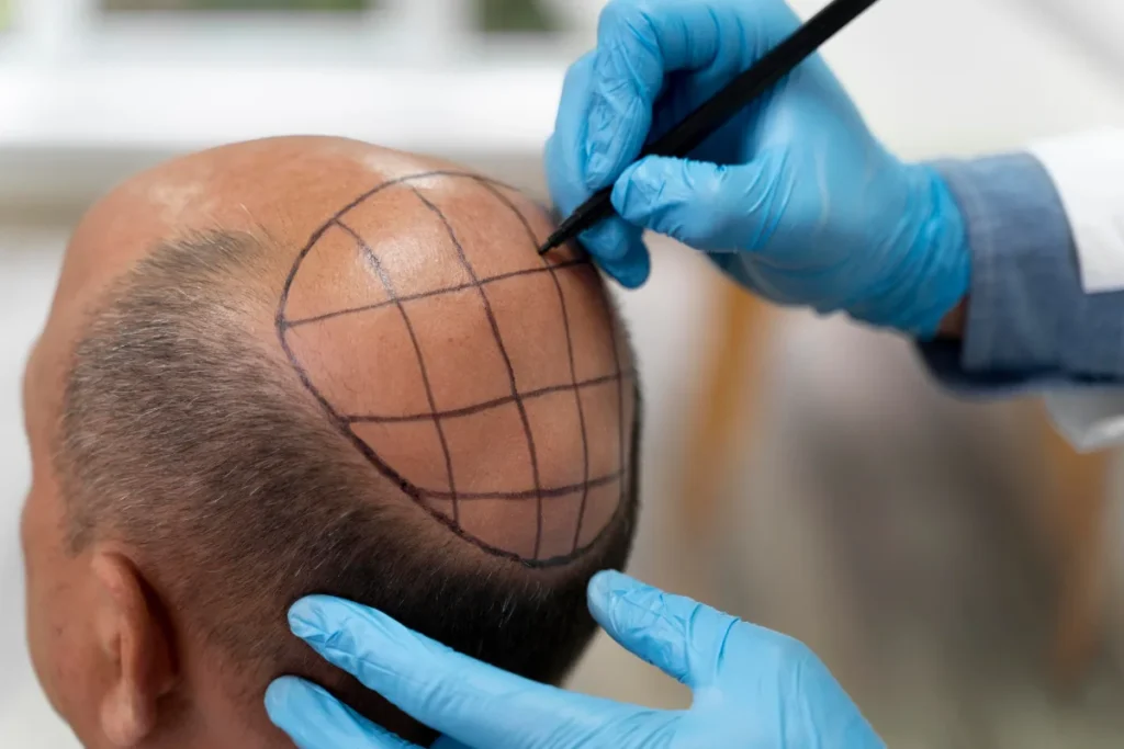 Haaranalyse und Haarlinienplanung bei Norm Aesthetics in Berlin
