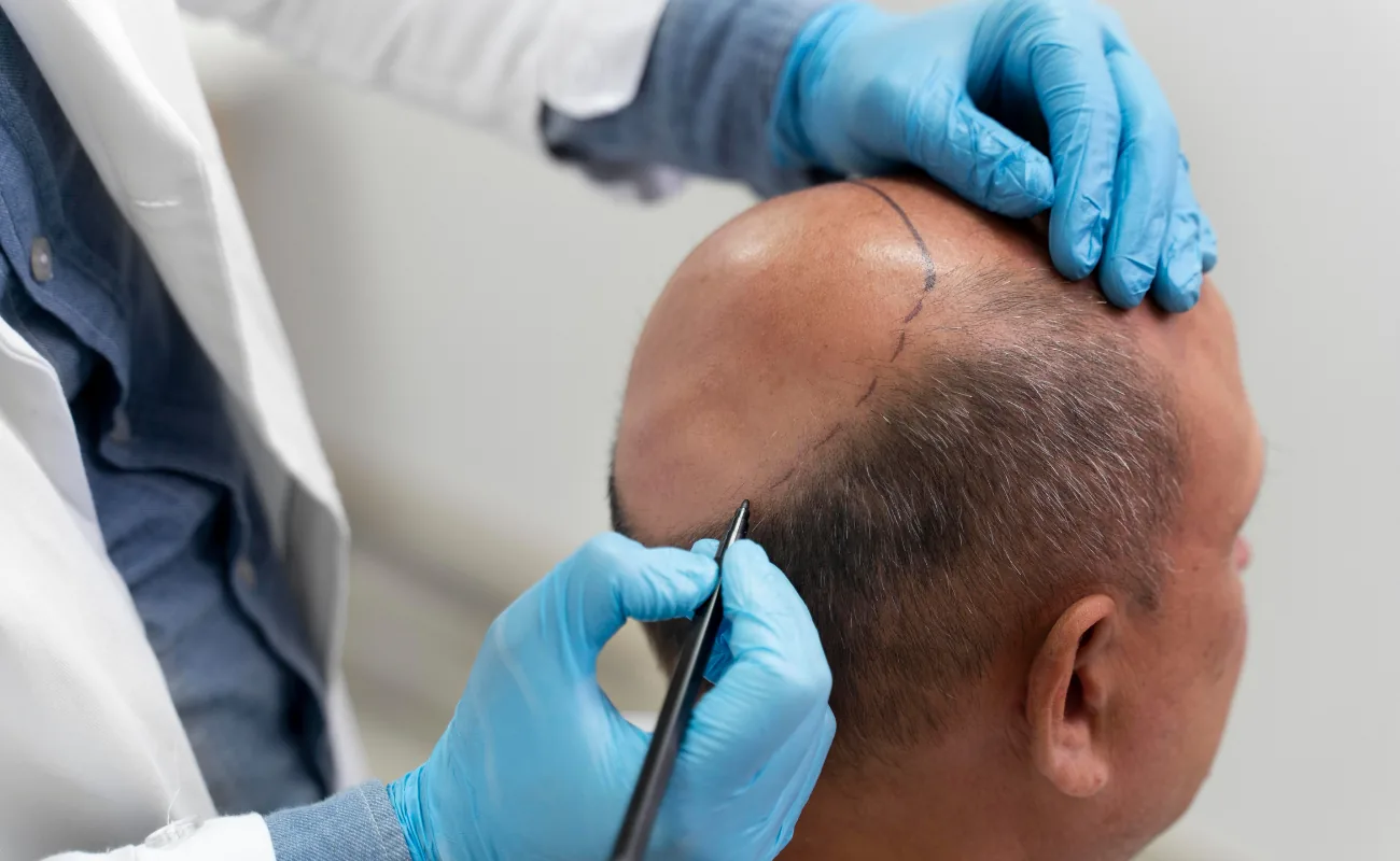 Haartransplantation mit moderner Haarlinienplanung in Berlin