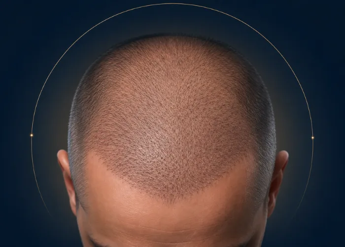 Haarwachstum ab etwa drei bis vier Monaten nach Haartransplantation